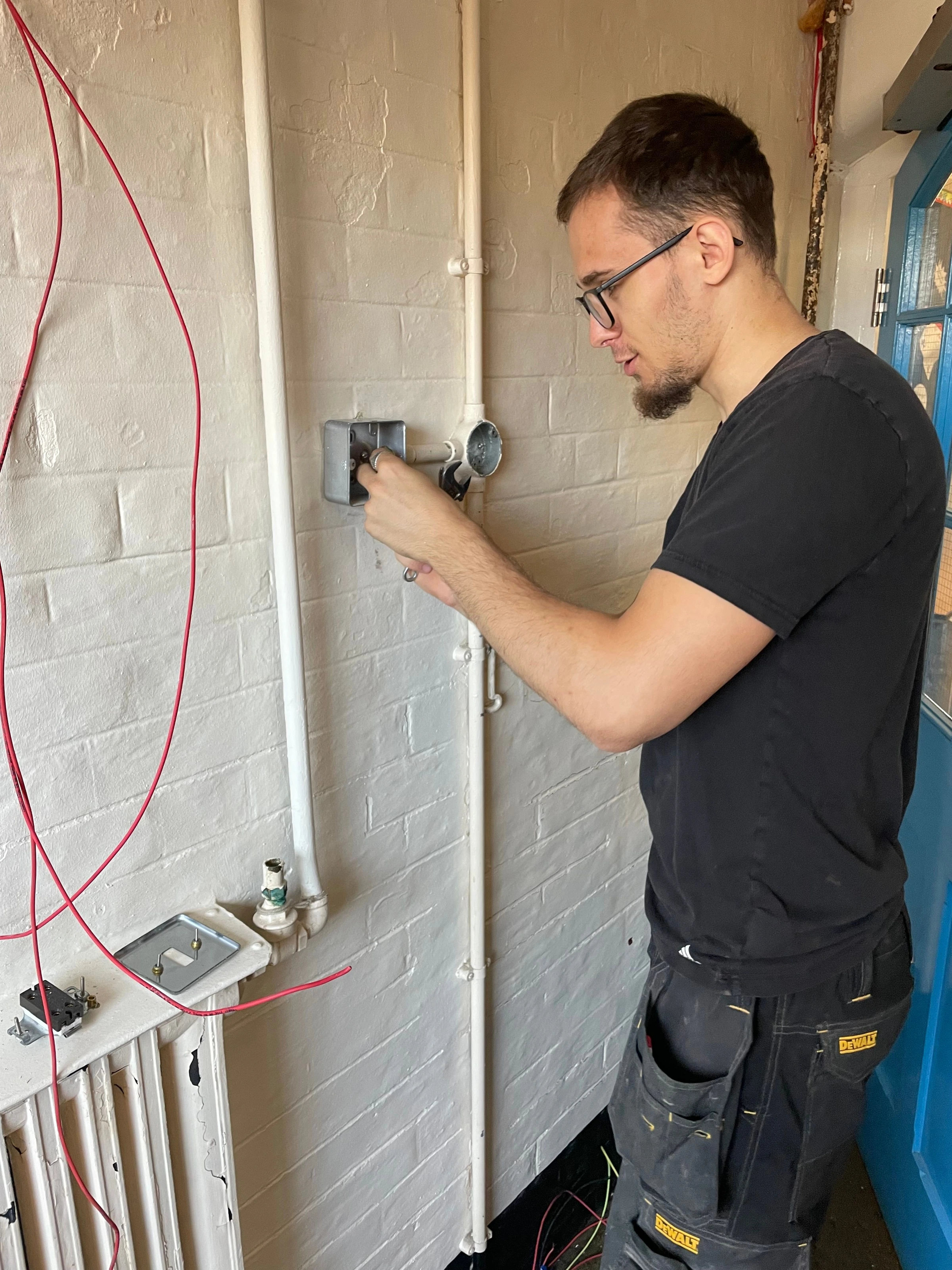 Commercial job at a school in Salisbury School, Ilford